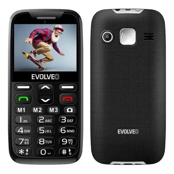 Originální Evolveo - EasyPhone XR 2G mobilní telefon pro seniory černá
