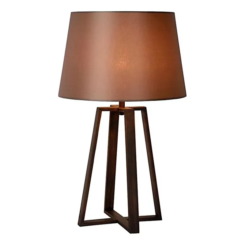Lucide 31598/81/97 - Stolní lampa COFFEE 1xE27/60W/230V hnědá Nová Kolekce