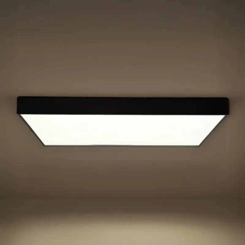 LED Stropní svítidlo LED/340W/230V 3000/4000/6500K 100x100 cm černá Rychlé Dodání
