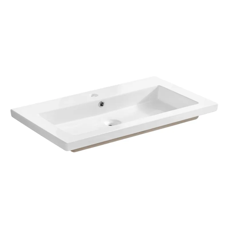 Výprodej COMAD UM-8070 SPIRIT 80 DP - Zápustné umyvadlo SPIRIT 46x81 cm bílá