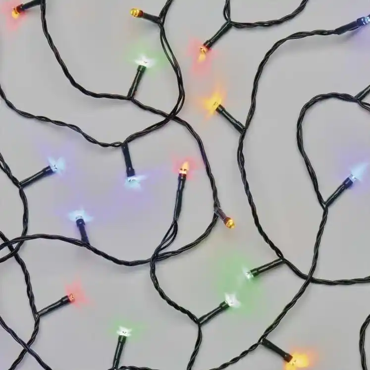 Top Prodej LED venkovní řetěz 120xLED/8 módů 17m IP44 multicolor