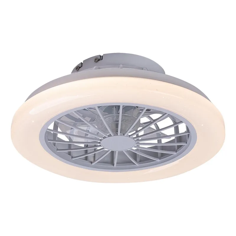 Rabalux - LED Stmívatelný stropní svítidlo s ventilátorem LED/24W/230V 3000-6500K + dálkové ovládání Výhodná Nabídka