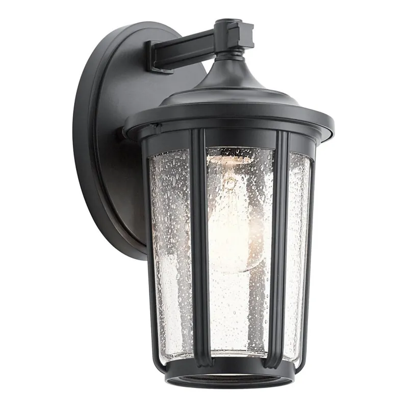 Nejlepší Cena Quintiesse - Venkovní nástěnná lampa FAIRFIELD M 1xE27/60W/230V IP44 černá