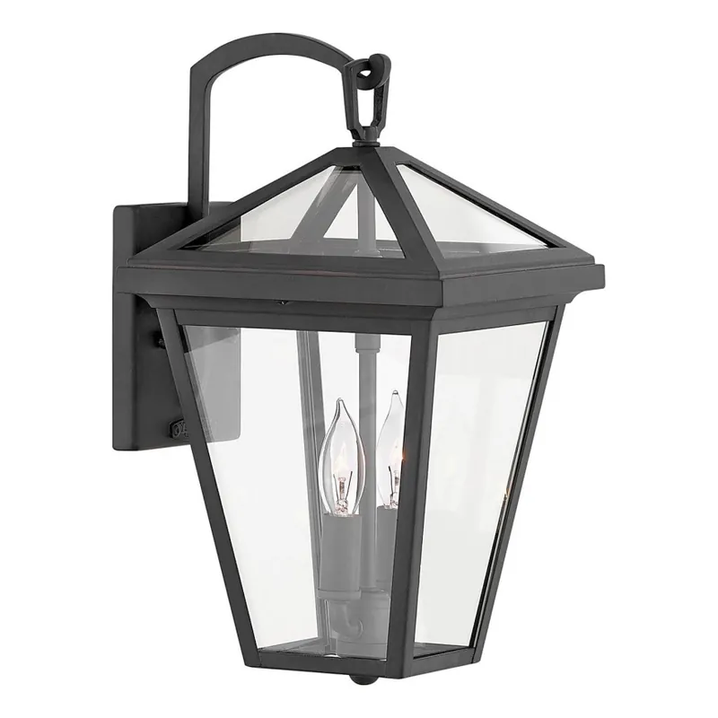 Quintiesse - Venkovní nástěnná lampa ALFORD S 2xE14/40W/230V IP44 černá Koupit Online
