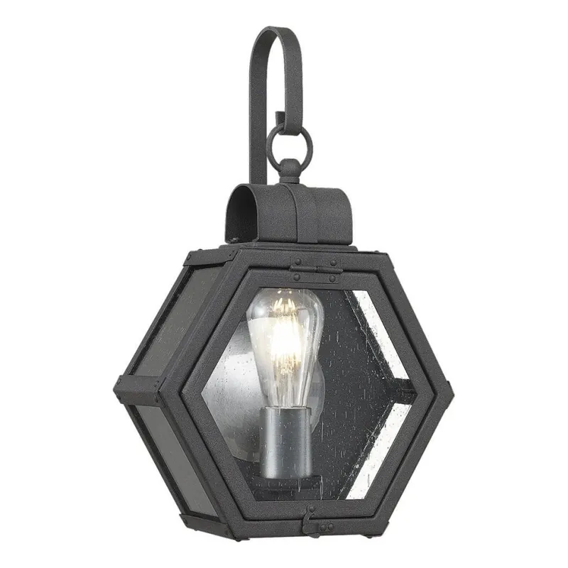 Vrácení Zdarma Quintiesse - Venkovní nástěnné svítidlo HEATH S 1xE27/60W/230V IP44 černá