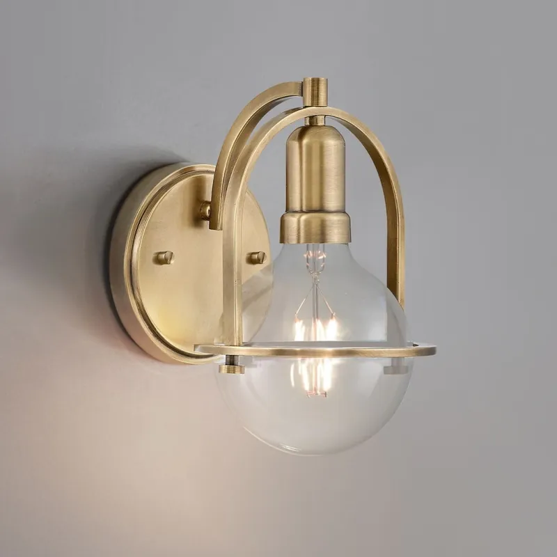 Quintiesse - Nástěnná lampa SOMERSET 1xE27/60W/230V zlatá Objednat Nyní
