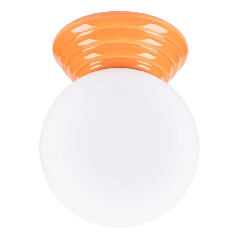 Omezená Nabídka Koupelnové stropní svítidlo ZORI 1xG9/8W/230V pr. 12 cm IP44 oranžová