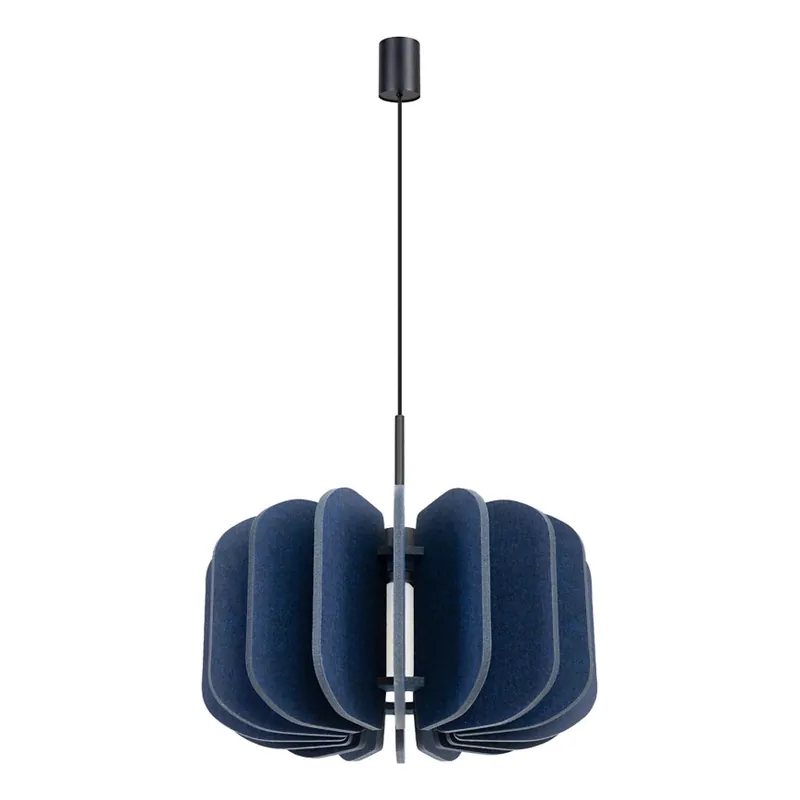 Lustr na lanku MULA 1xE27/15W/230V pr. 45 cm modrá Kup Teď