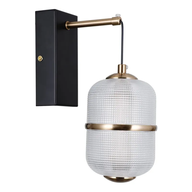 Nová Kolekce ITALUX - LED Nástěnná lampa ALANI LED/6W/230V 3000K černá/zlatá