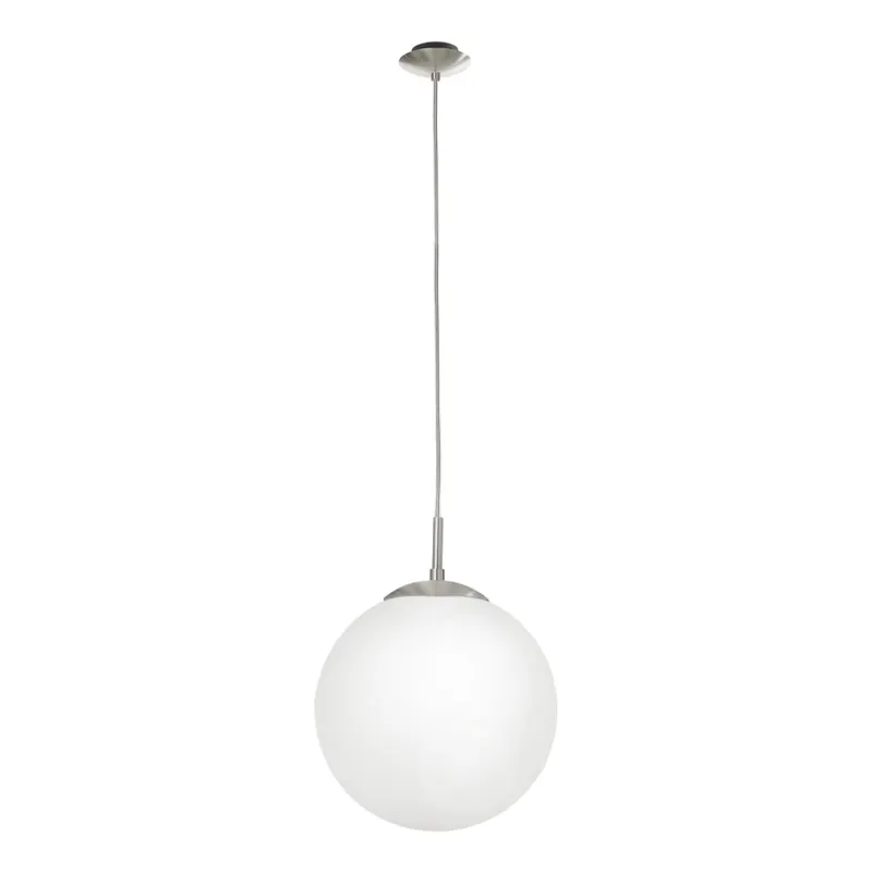 Vrácení Zdarma EGLO - Lustr na lanku 1xE27/60W/230V pr. 25 cm bílá