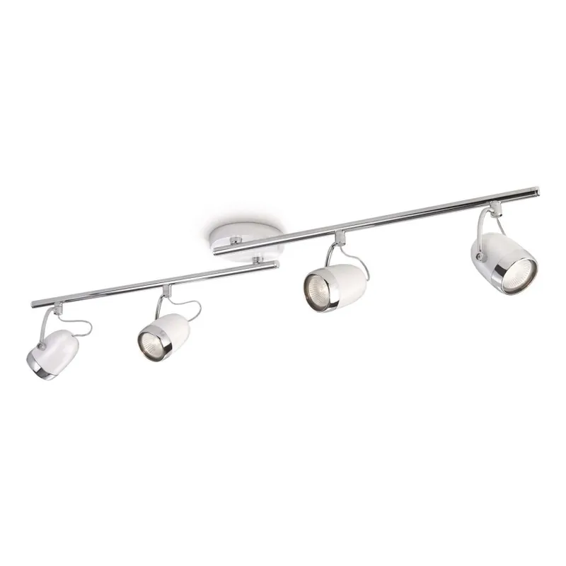 Philips 56484/31/16 - Bodové svítidlo MYLIVING BALSA 4xGU10/35W/230V Sezónní Sleva