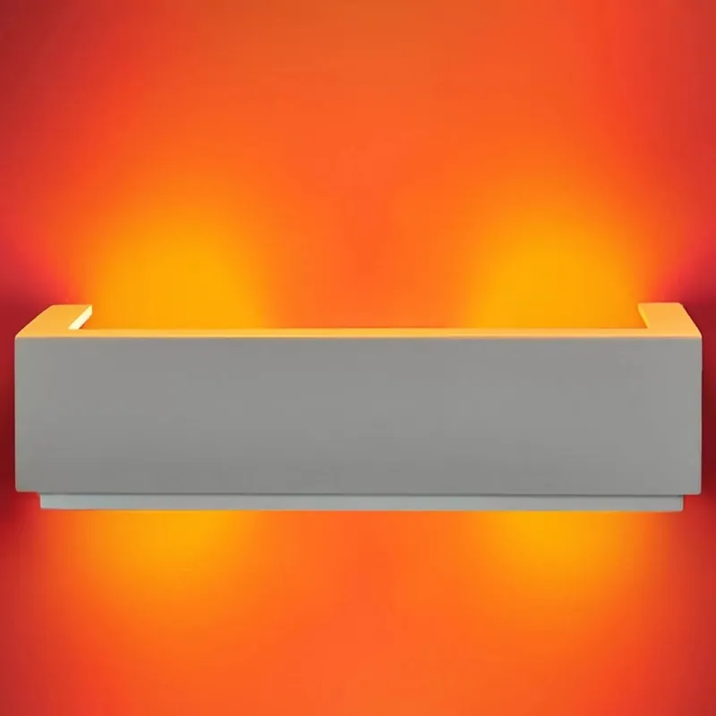 Ihned K Objednání Nástěnné svítidlo BRICK 2xE14/12W/230V sádra/bílá