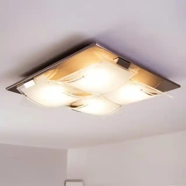 Sezónní Sleva Eglo 93398 - Stropní svítidlo GUADIANO 4xGX53/7W/230V