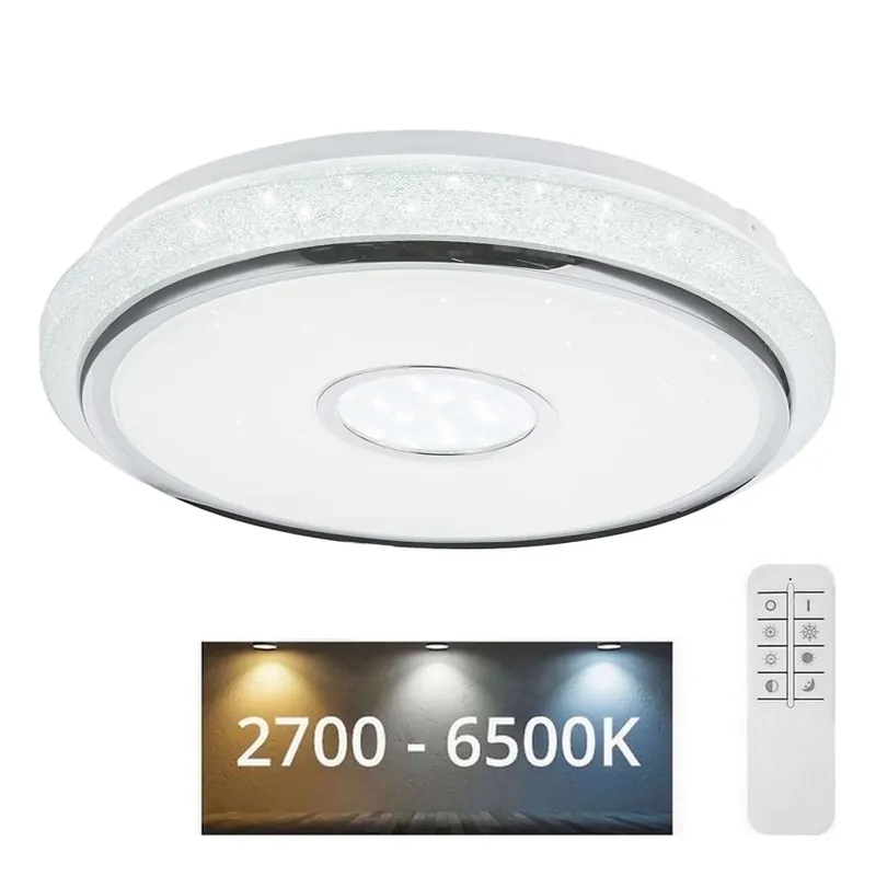 Zlevněný Globo - LED Stmívatelné stropní svítidlo LED/40W/230V 2700-6500K + dálkové ovládání