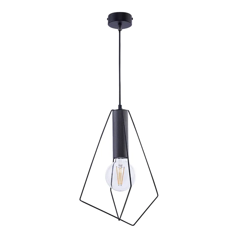 Jupiter 1644 - Lustr na lanku KAIR 1xE27/60W/230V černá/grafit Koupit Online