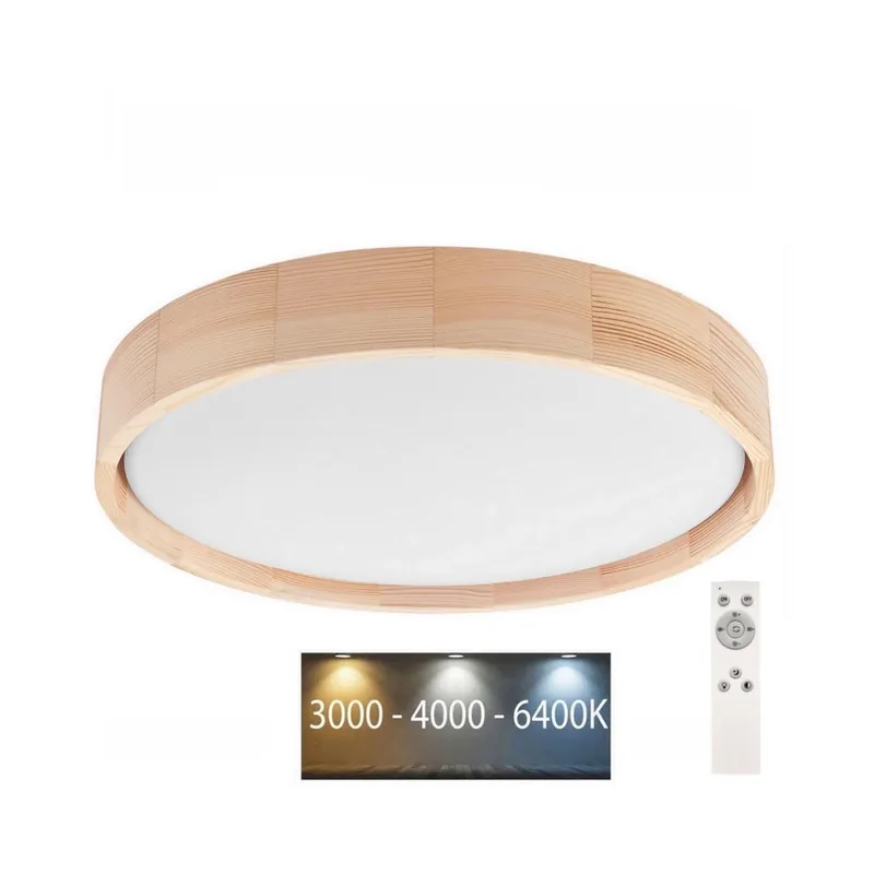 Oblíbený Brilagi - LED Stmívatelné stropní svítidlo MANAROLA LED/24W/230V pr. 42 cm 3000-6500K + dálkové ovládání