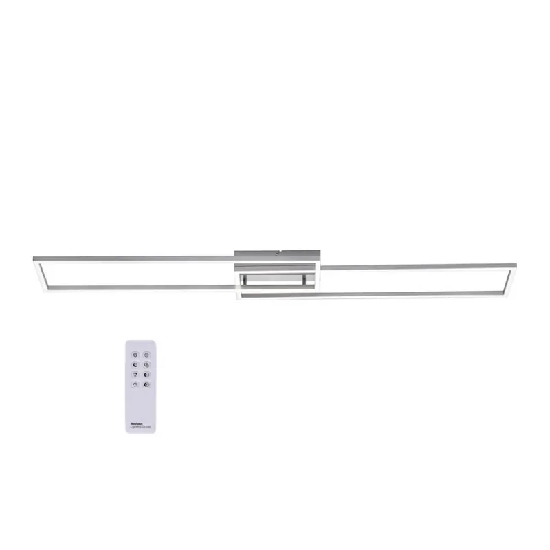 Výprodej Leuchten Direkt 14019-55 - LED Stmívatelný přisazený lustr IVEN 2xLED/20W/230V + dálkové ovládání