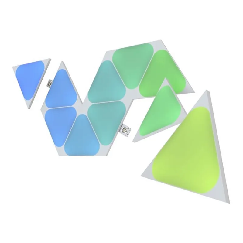 Nanoleaf - Rozšiřovací SADA 10x LED RGB Stmívatelný panel TRIANGLES LED/0,5W/230V Wi-Fi Dokud Zásoby Vydrží