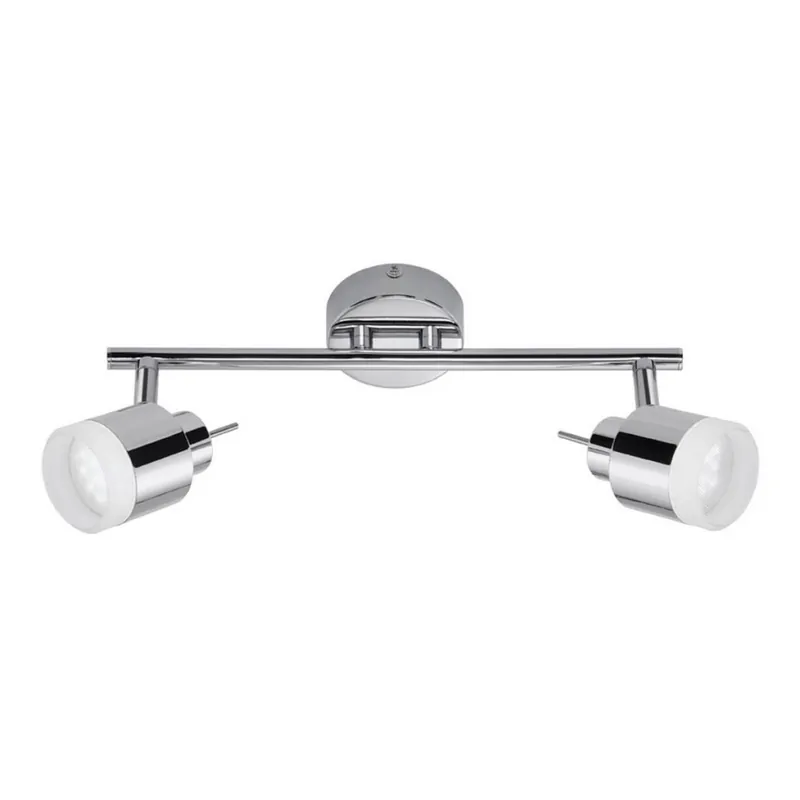 Novinka Briloner 2733-028 - LED Koupelnové bodové svítidlo SPLASH 2xLED/4W/230V IP44