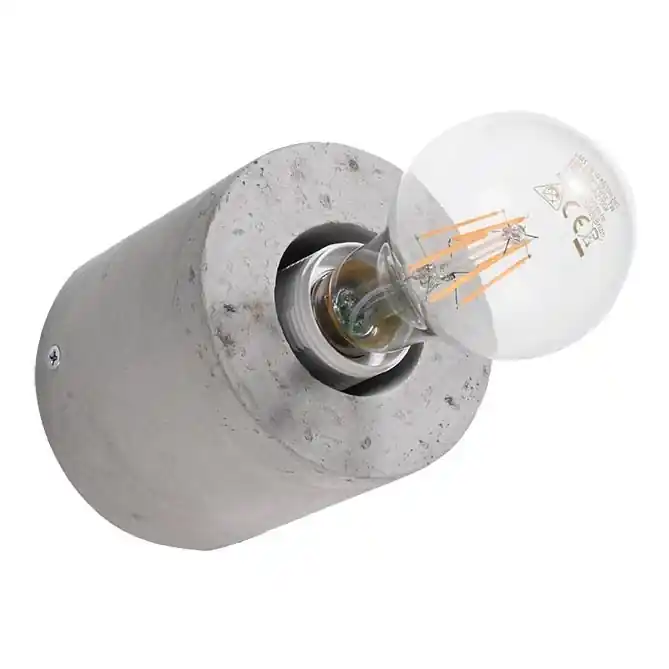 Nástěnné svítidlo SALGADO 1xE27/60W/230V beton Nejlepší Volba