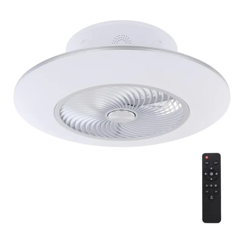 Globo - LED Stmívatelné stropní svítidlo s ventilátorem LED/40W/230V 3000-6000K + dálkové ovládání Víkendová Akce