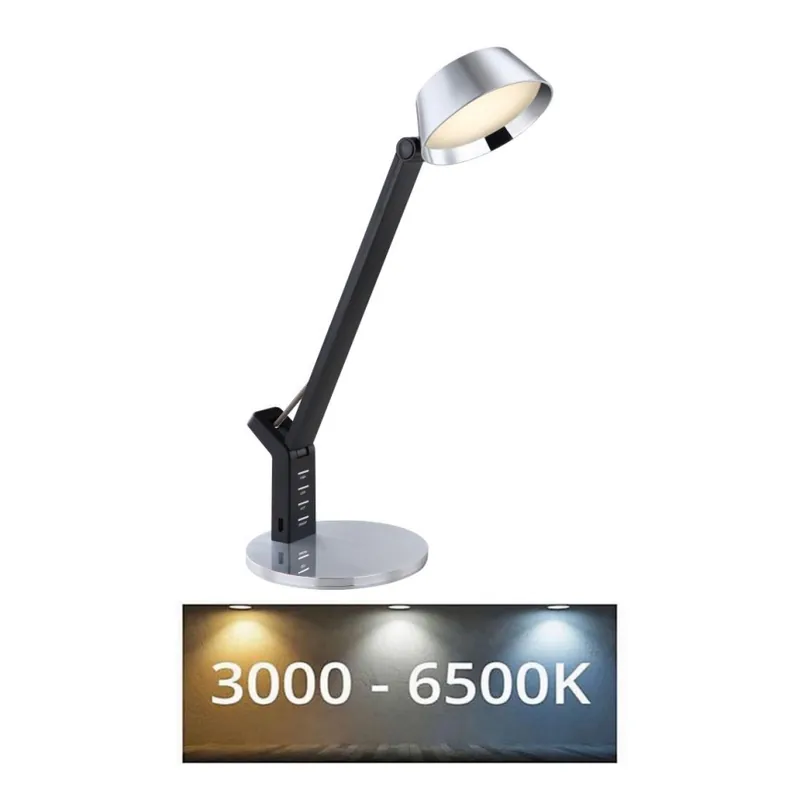Časově Omezené Globo - LED Stmívatelná dotyková stolní lampa LED/8W/230V 3000/4000/6500K
