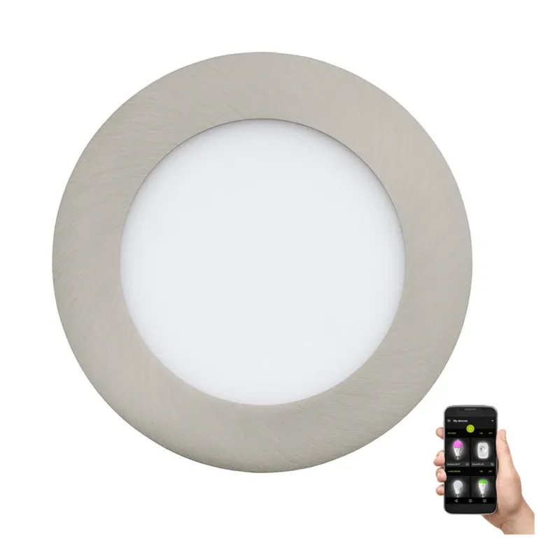 Nejlepší Volba Eglo - LED Stmívatelné koupelnové podhledové svítidlo LED/5,4W/230V IP44 ZigBee pr. 12 cm