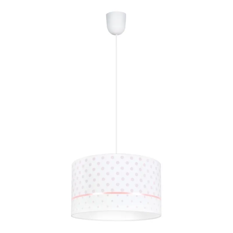 Cenová Bomba Dětský lustr PIKKI 1xE27/60W/230V růžová