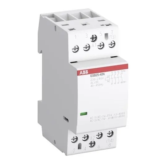 ABB 1SAE231111R0640 - Instalační stykač 4-pólový ESB25-40N-06 25A 230V Bezpečná Platba
