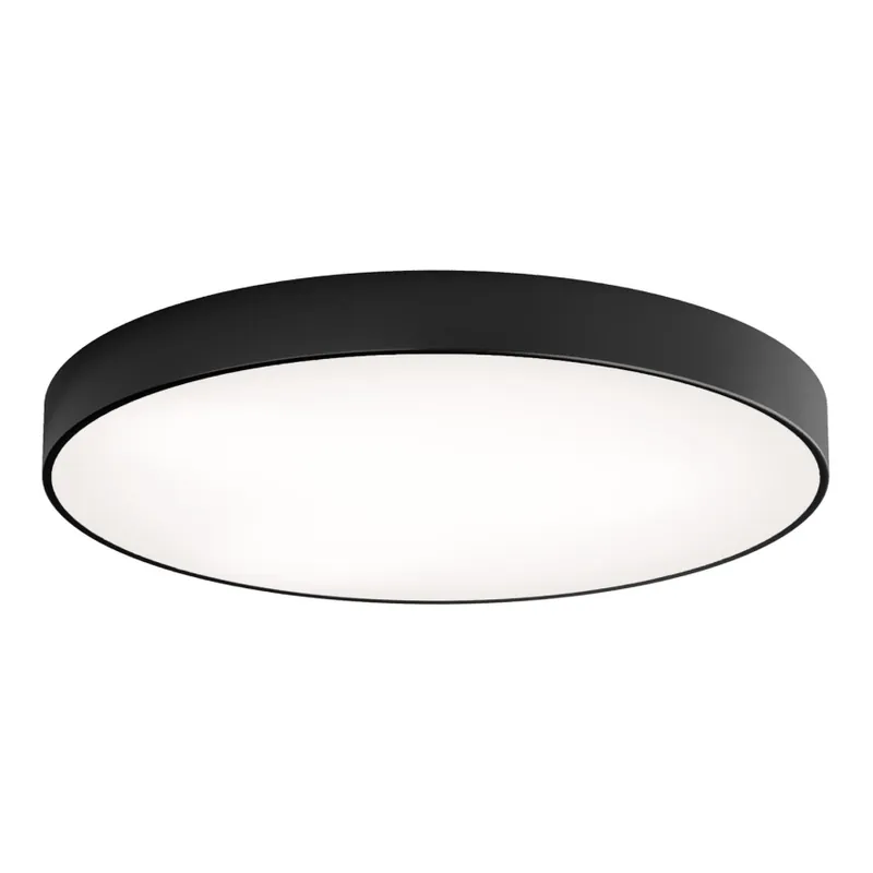Stropní svítidlo se senzorem pohybu a soumraku CLEO 6xE27/24W/230V pr. 80 cm černá Tovární Cena