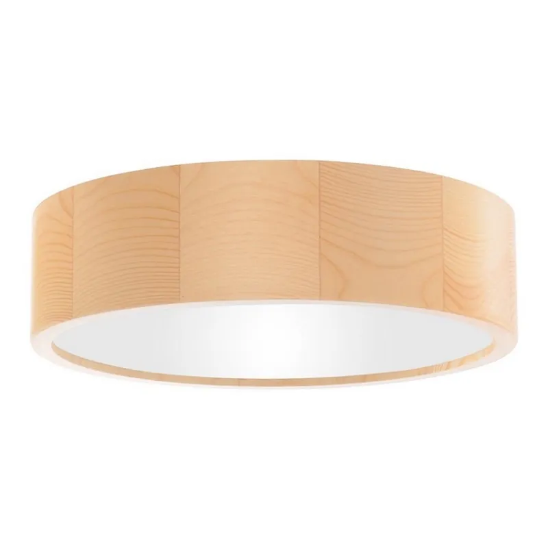 Cenově Výhodný Stropní svítidlo CLEO 2xE27/24W/230V pr. 27,5 cm borovice