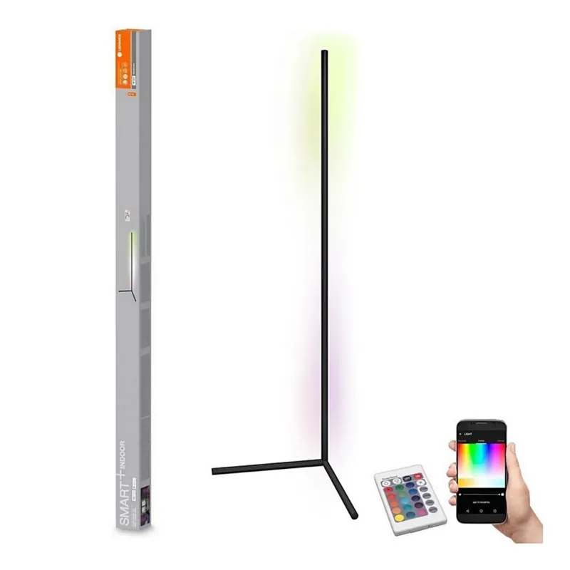 Ledvance - LED RGBW Stmívatelná stojací lampa SMART+ CORNER LED/14W/230V 3000-6500K Wi-Fi Nízká Cena