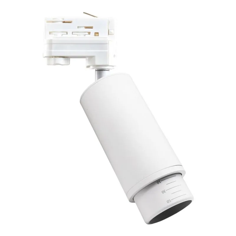 Bodové svítidlo do 3-fázového lištového systému MICA 1xGU10/25W/230V bílá Aktuální