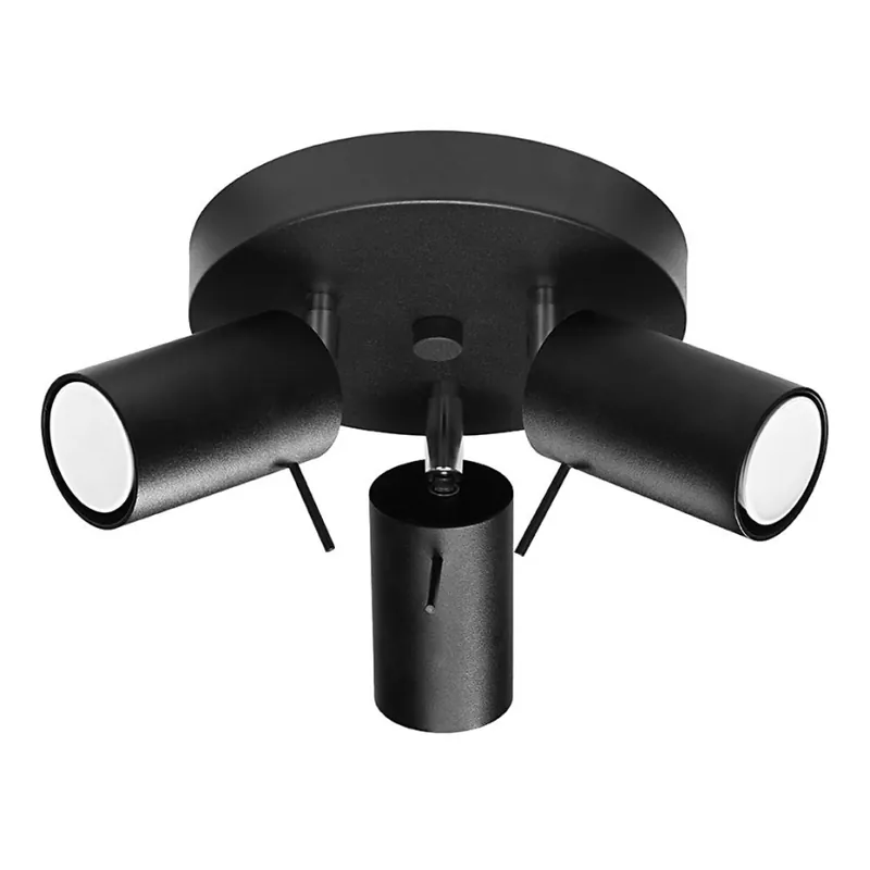 Bodové svítidlo RING 3xGU10/10W/230V černá Nejprodávanější