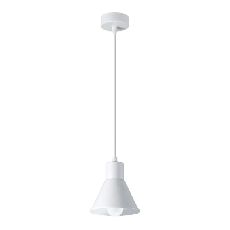 Lustr na lanku TALEJA 1xE27/60W/230V bílá Nejprodávanější