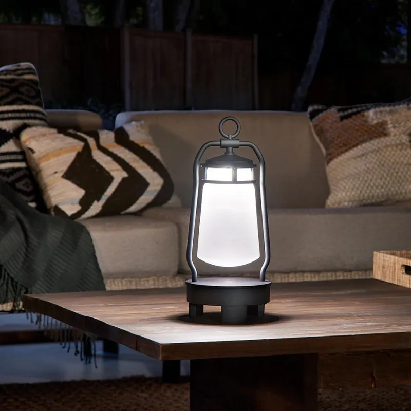 Elstead - Venkovní lampa s reproduktorem LYNDON 3W/230V IP44 8800 mAh Tovární Cena