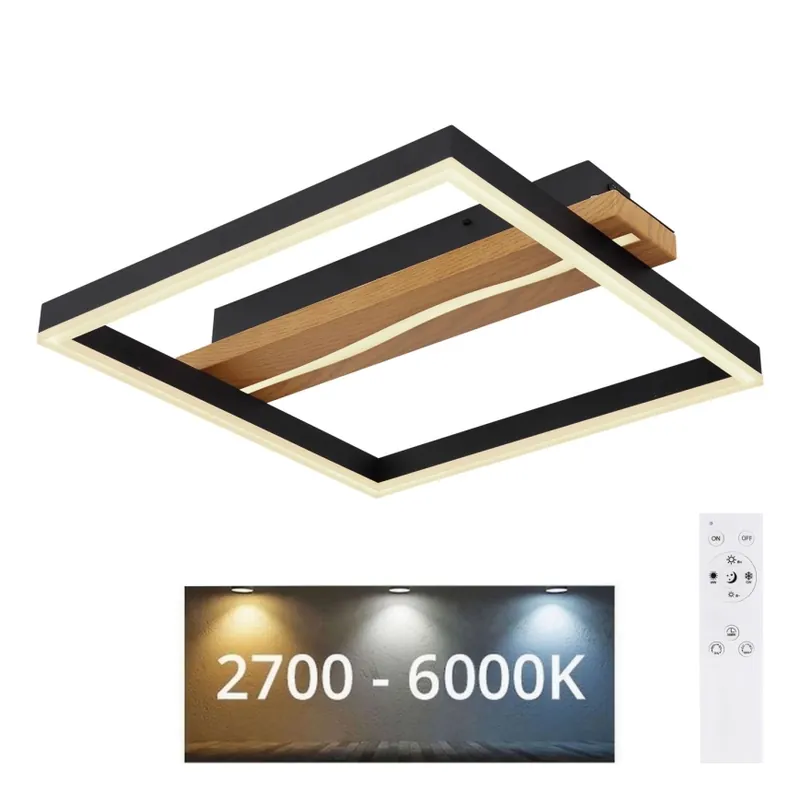 Sleva Globo - LED Stmívatelný přisazený lustr LED/22W/230V 2700-6000K + dálkové ovládání