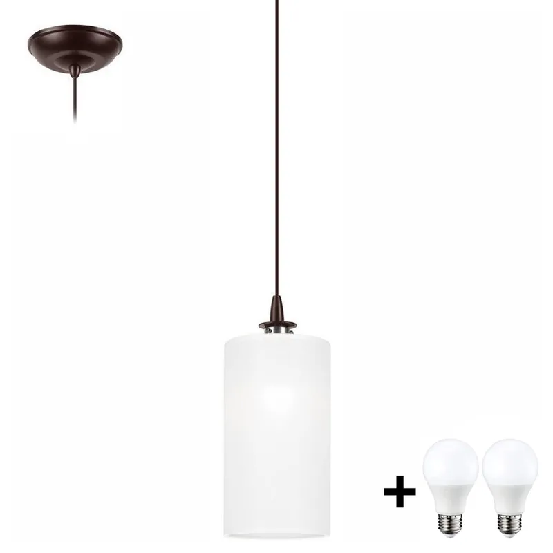 Hit Sezóny LED Lustr na lanku NOEL MINI 1xE27/60W/230V bílá