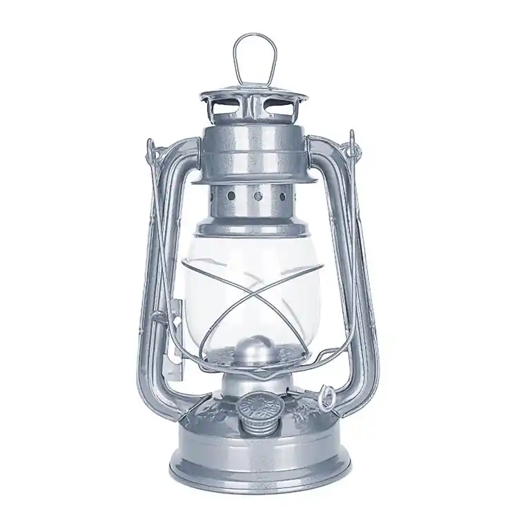 Brilagi - Petrolejová lampa LANTERN 24,5 cm stříbrná Pouze Dnes