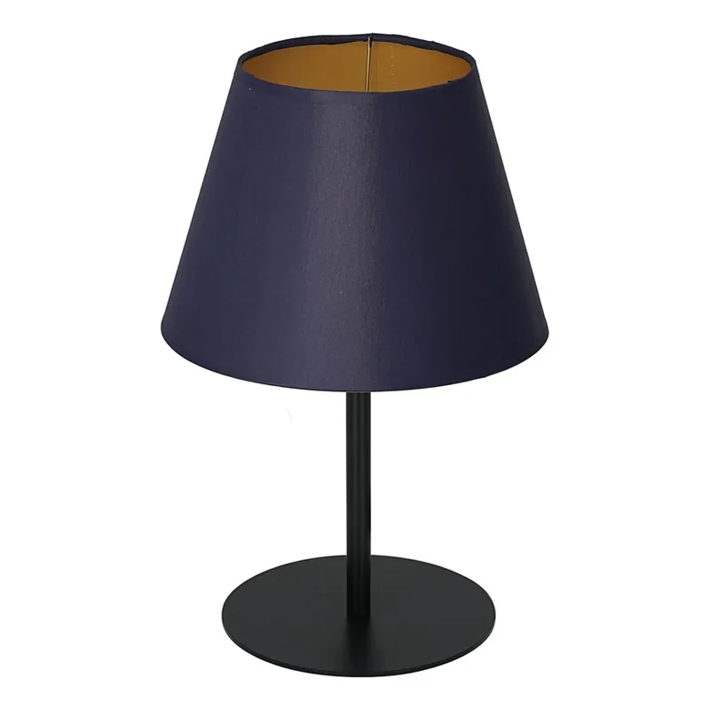 Sezónní Sleva Stolní lampa ARDEN 1xE27/60W/230V pr. 20 cm fialová/zlatá