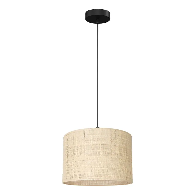 Nejlepší Volba Lustr na lanku RATTAN 1xE27/60W/230V pr. 25 cm ratan