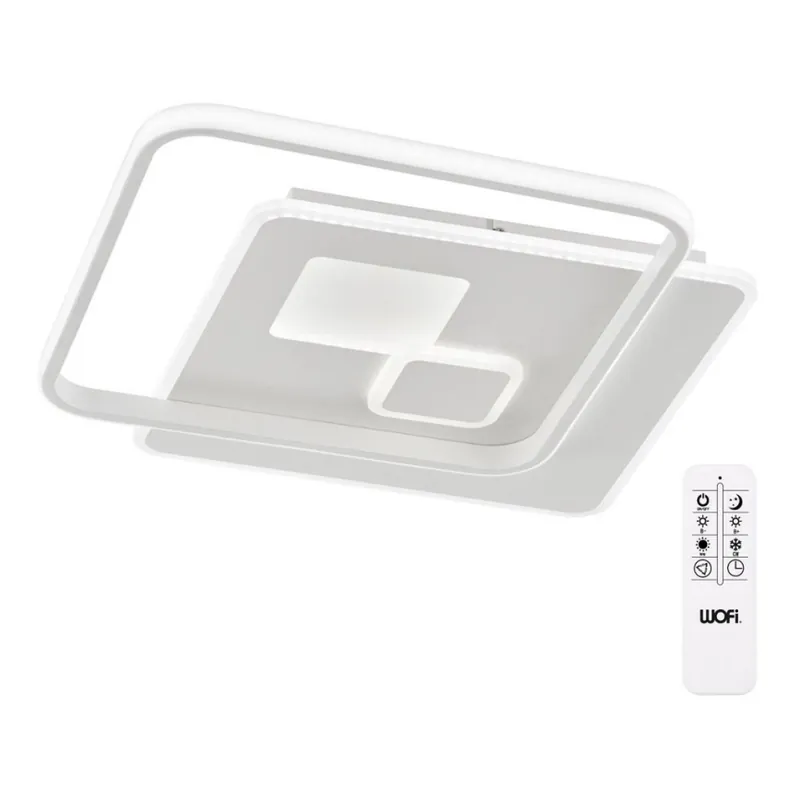 Oblíbený Wofi 11620 - LED Stmívatelné stropní svítidlo AKON LED/43,5W/230V 2700-5500K + dálkové ovládání