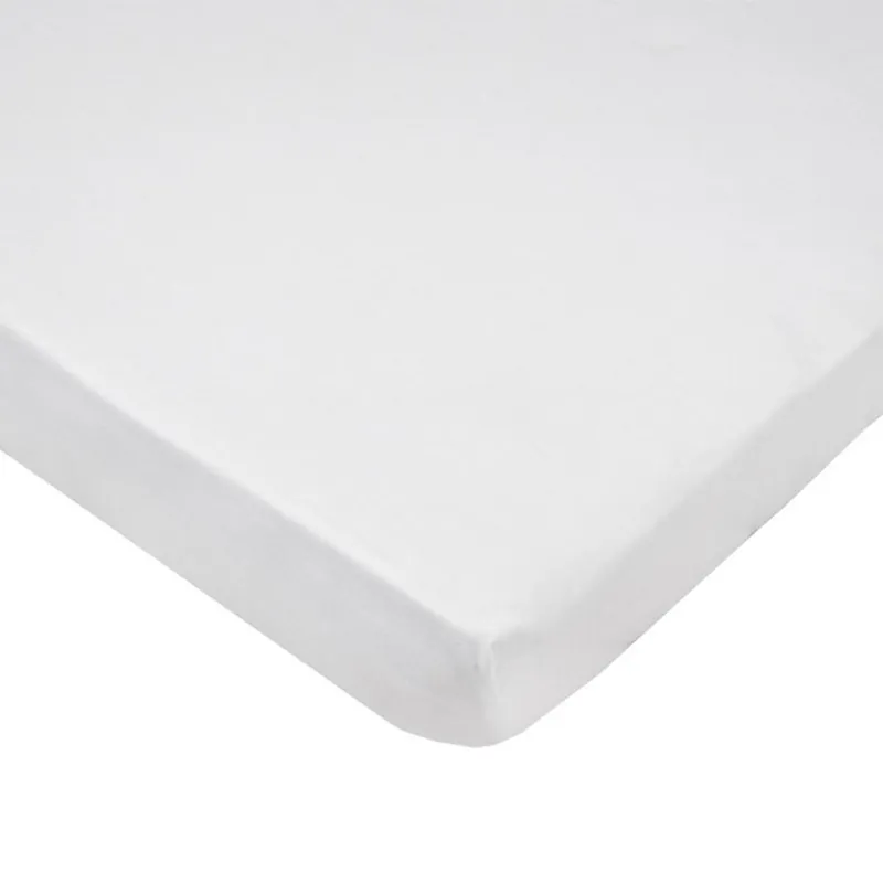EKO - Nepromokavé prostěradlo s gumičkou JERSEY 120x60 cm bílá Tovární Cena