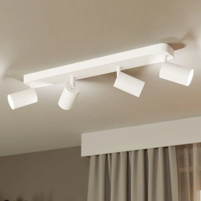 Akční Nabídka Eglo -LED RGBW Stmívatelné bodové svítidlo 4xGU10/4,9W/230V bílá
