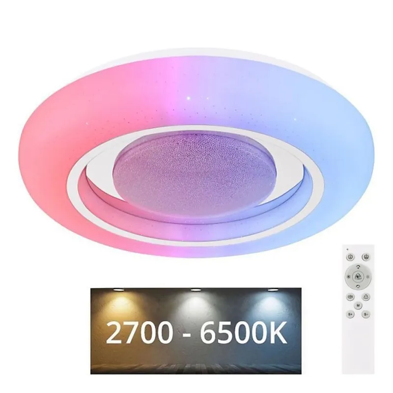 Top Prodej Globo - LED RGBW Stmívatelné stropní svítidlo LED/18W/230V 2700-6500K + dálkové ovládání