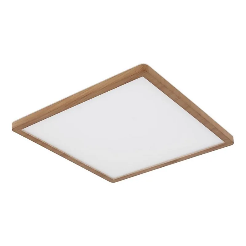 Globo - LED Stmívatelné koupelnové stropní svítidlo LED/24W/230V 42x42 cm IP44 hnědá Značkový