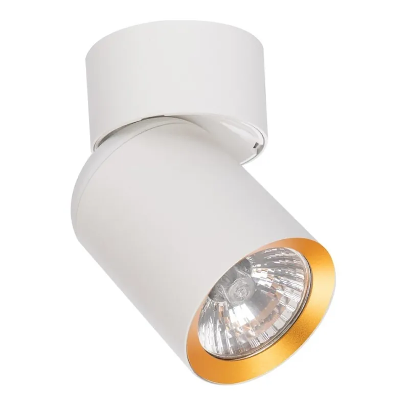 Bodové svítidlo ANDY 1xGU10/8W/230V bílá/zlatá Nízká Cena
