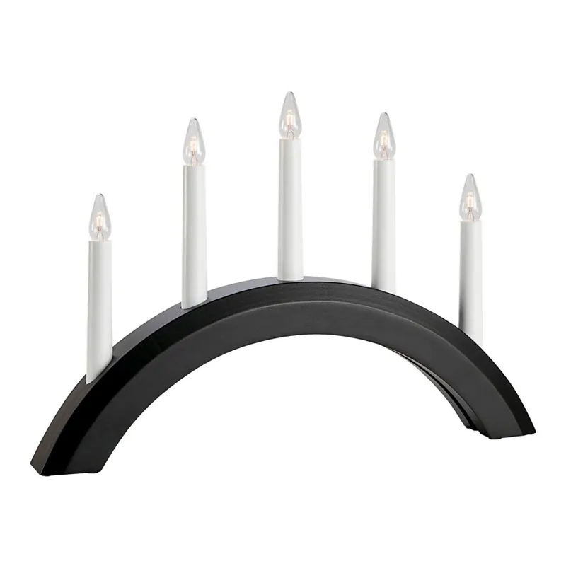 Koupit Online Markslöjd 705955 - Vánoční svícen AVENTO 5xE10/3W/230V černá