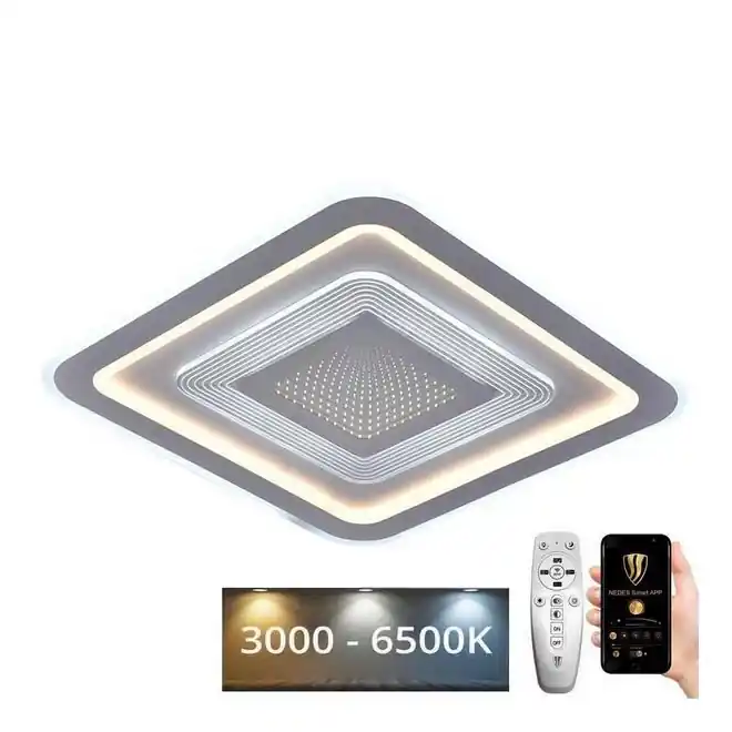 Kup Teď LED Stmívatelné stropní svítidlo LED/105W/230V 3000-6500K + dálkové ovládání