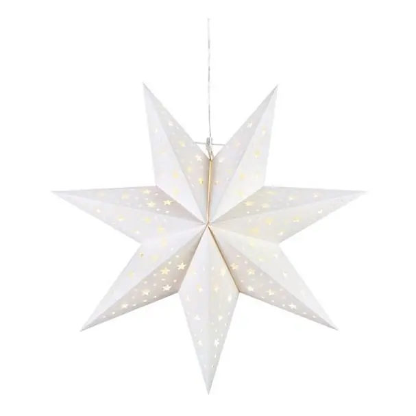 Jen Po Omezenou Doba Markslöjd 705897 - LED Vánoční dekorace BLANK LED/0,2W/3xAA pr. 45 cm bílá
